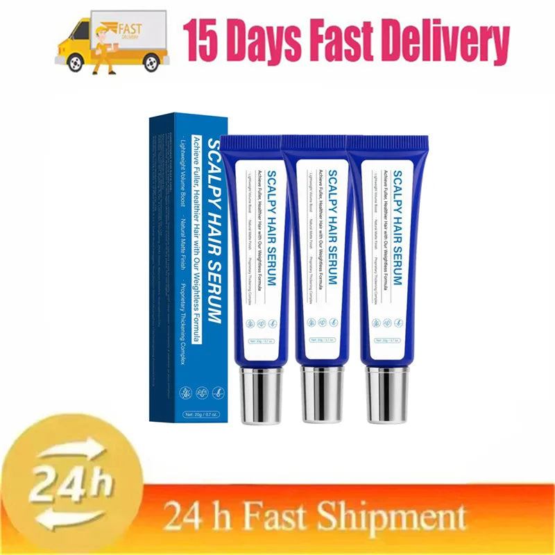 Fast Hair Growth Serum Hair Regrowth Essential Oil Anti Hair Loss Repair Damaged Scalp Women Men Anti Baldness Hair Growth Care