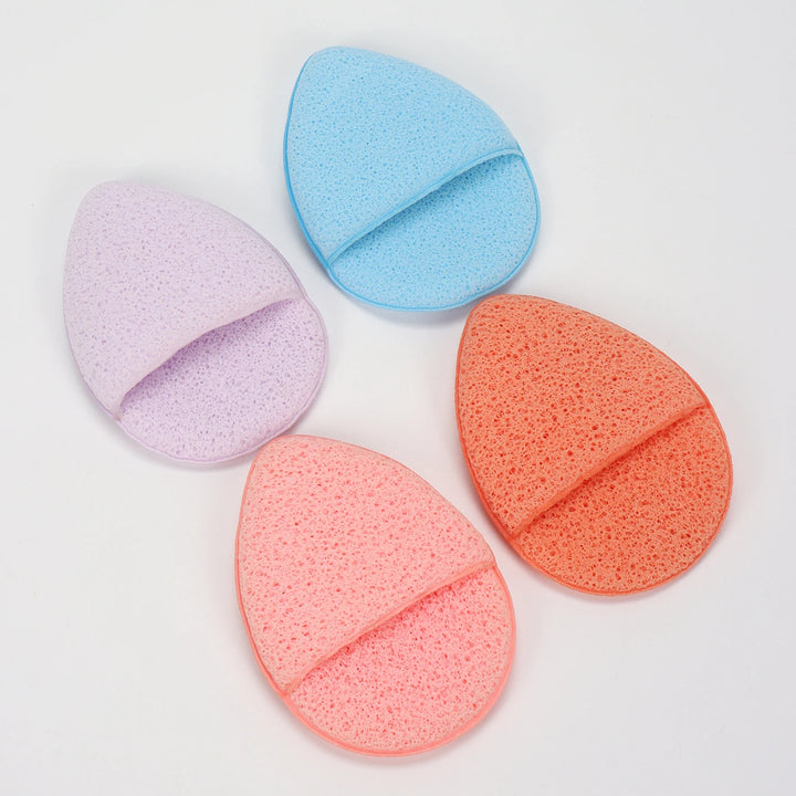 Random Color Gloves, Pack of 4/6/8/12/16/24 Pieces Gentle Facial Sponge That Removes Deep Impurities and Cosmetics That Cause Acne and Blackheads, Reusable and Exfoliating.