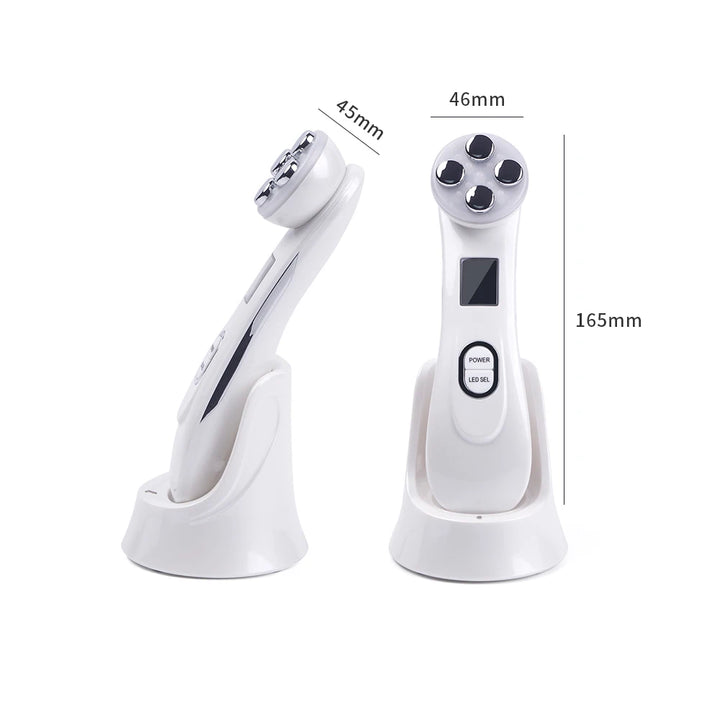 Face Lifting Machine EMS Micro-current Facial Skin Firm Massager LED Photon Rejuvenation Beauty Device