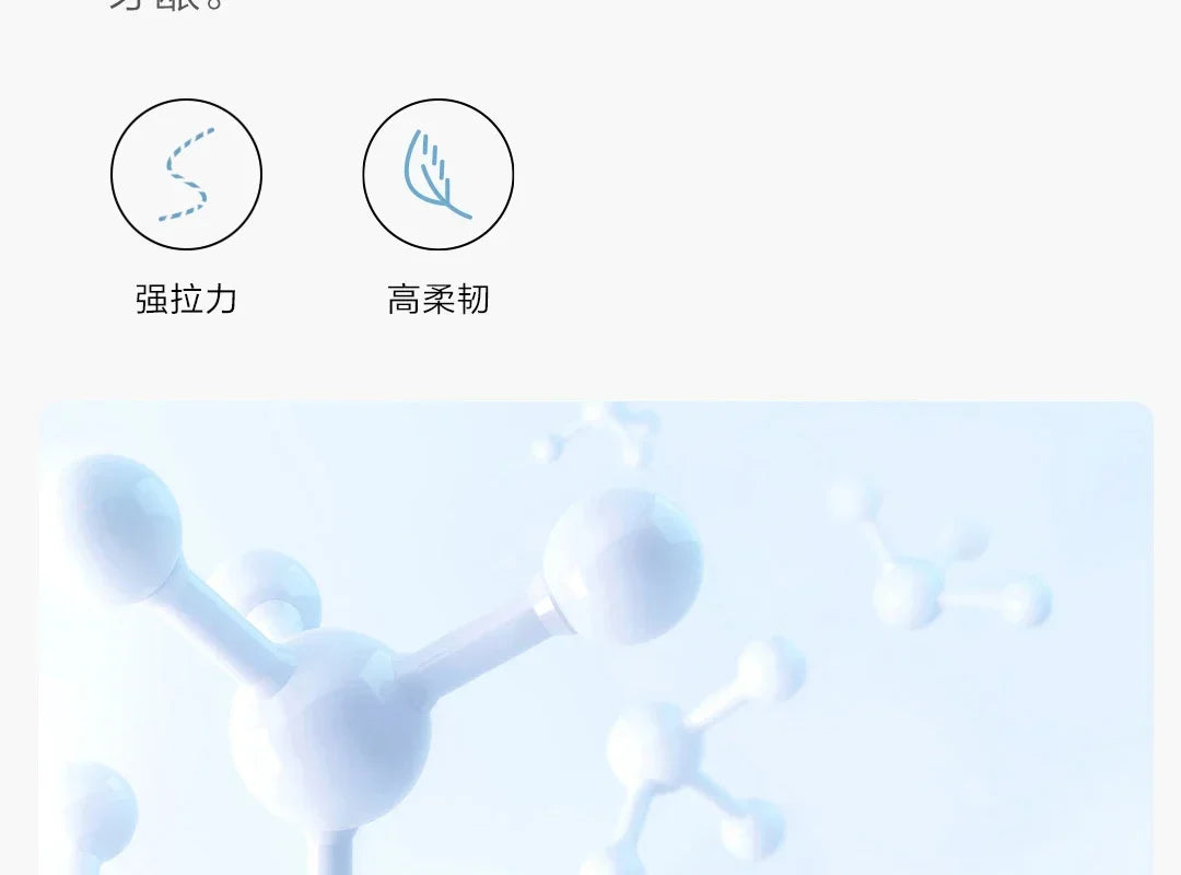Youpin SOOCAS Professional Dental Flosser Ergonomic Design Food Grade Polymer Fiber Scrape Tongue Coating Clean Teeth Gaps