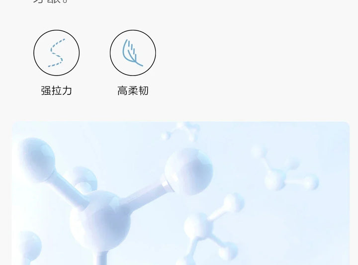 Youpin SOOCAS Professional Dental Flosser Ergonomic Design Food Grade Polymer Fiber Scrape Tongue Coating Clean Teeth Gaps