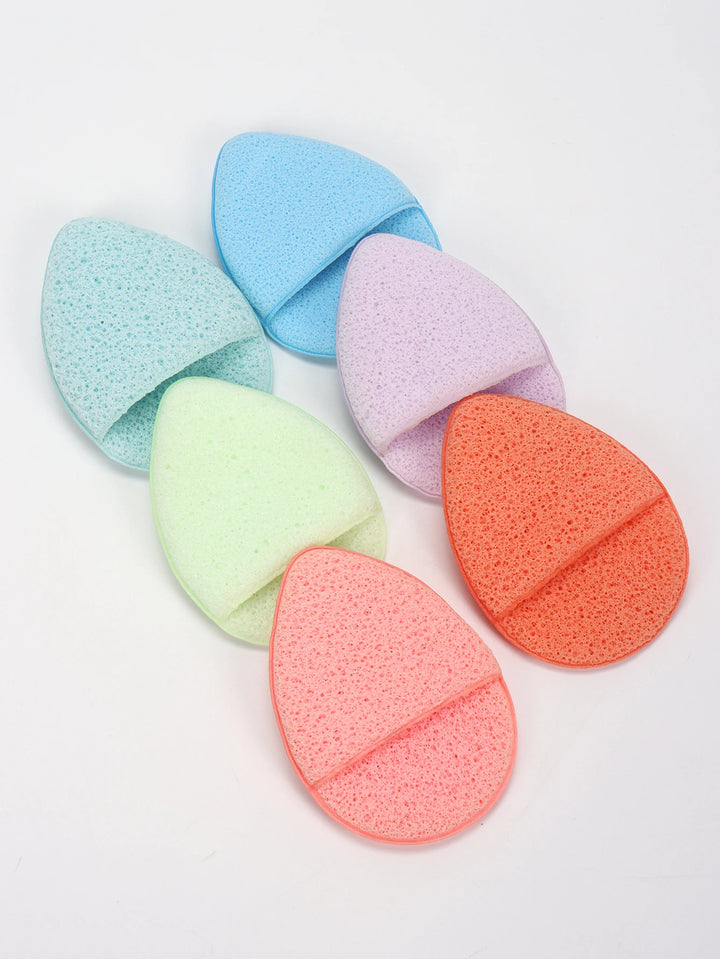 Random Color Gloves, Pack of 4/6/8/12/16/24 Pieces Gentle Facial Sponge That Removes Deep Impurities and Cosmetics That Cause Acne and Blackheads, Reusable and Exfoliating.