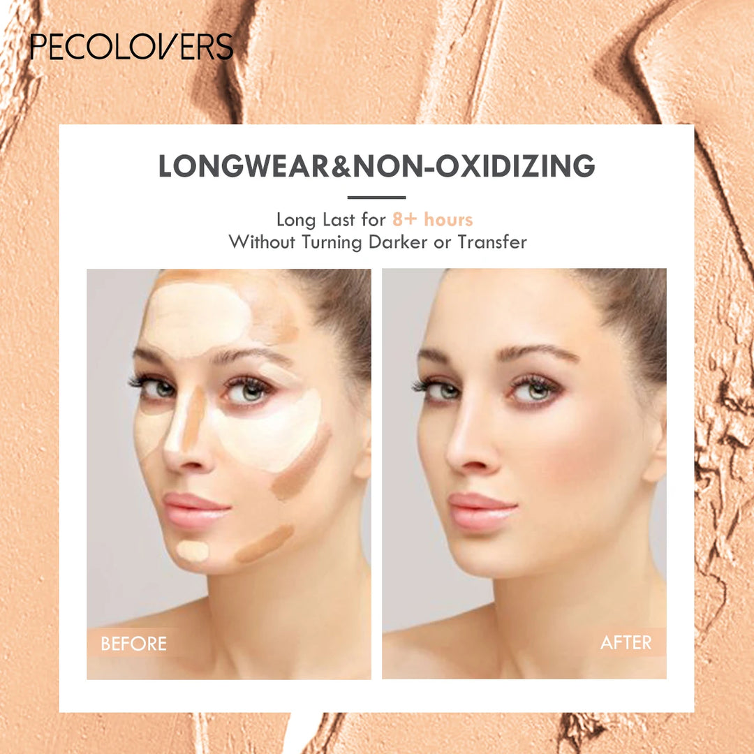 Double-ended concealer stick application