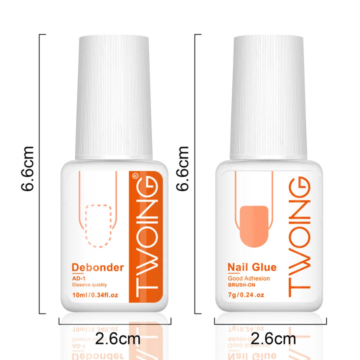 TWOING nail glue remover 10ml bottle