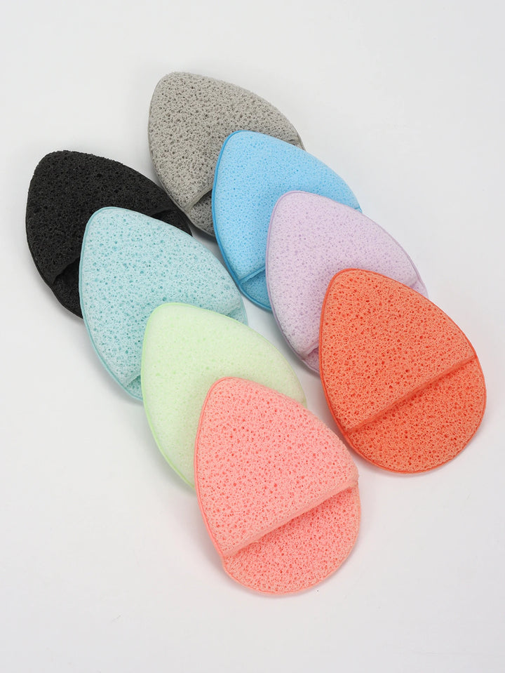 Random Color Gloves, Pack of 4/6/8/12/16/24 Pieces Gentle Facial Sponge That Removes Deep Impurities and Cosmetics That Cause Acne and Blackheads, Reusable and Exfoliating.