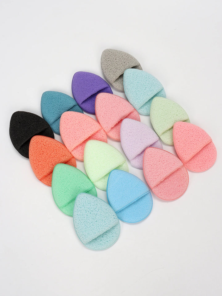 Random Color Gloves, Pack of 4/6/8/12/16/24 Pieces Gentle Facial Sponge That Removes Deep Impurities and Cosmetics That Cause Acne and Blackheads, Reusable and Exfoliating.