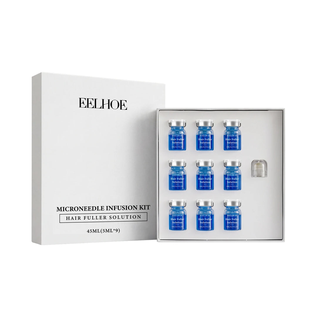 Micro Hair Regrowth Kit for Fuller, Thicker-Looking, Healthier Hair Solution Scalp Nourishing Serum Scalp Care Kit