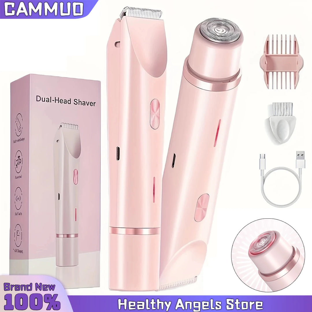 Electric shaver for women with 3mm, 6mm and 9mm guide combs