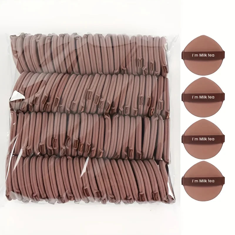 25 Wet-and-Dry Makeup Sponges, Suitable for Foundation, Concealer, and Loose Powder; and Professional Makeup Application