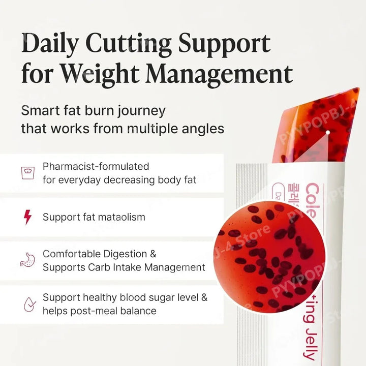 Pomegranate Jelly Sticks 25g X10 Garcinia Cambogia Chia Seed Fiber Collagen Daily Care GMP Certified Korean Dietary Supplement