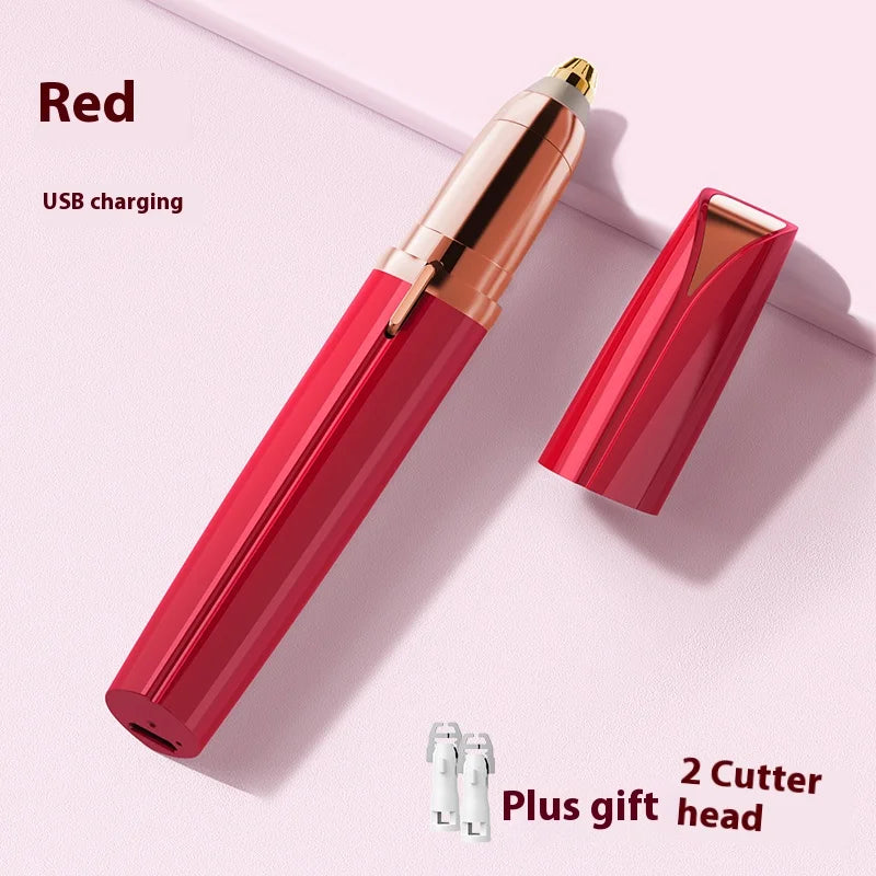 Eyebrow Trimmer for Women – Battery-Operated Facial Hair Remover