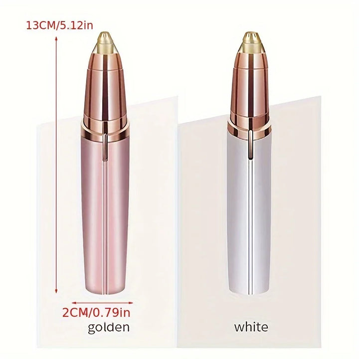 Eyebrow Trimmer for Women – Battery-Operated Facial Hair Remover