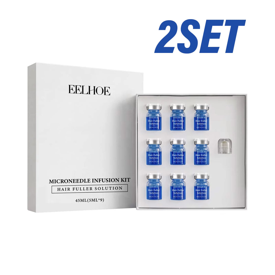 Micro Hair Regrowth Kit for Fuller, Thicker-Looking, Healthier Hair Solution Scalp Nourishing Serum Scalp Care Kit