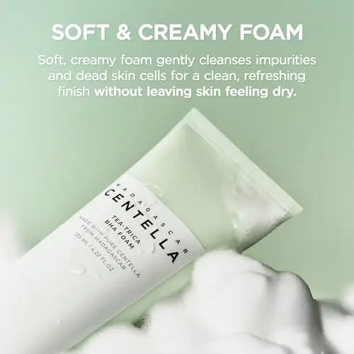 SKIN1004 Centella Cleanser Foam Series 125ml Poremizing/Ampoule/Tea-Trica BHA/Tone Brightening Face Wash Sensitive Skin K-Beauty