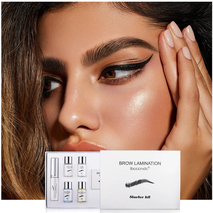 Brow Lamination Kit Professional Home Beauty Eyebrow Perming Kit DIY Eyebrow Shaping Setting Perming Shaping Set Makeup Tools