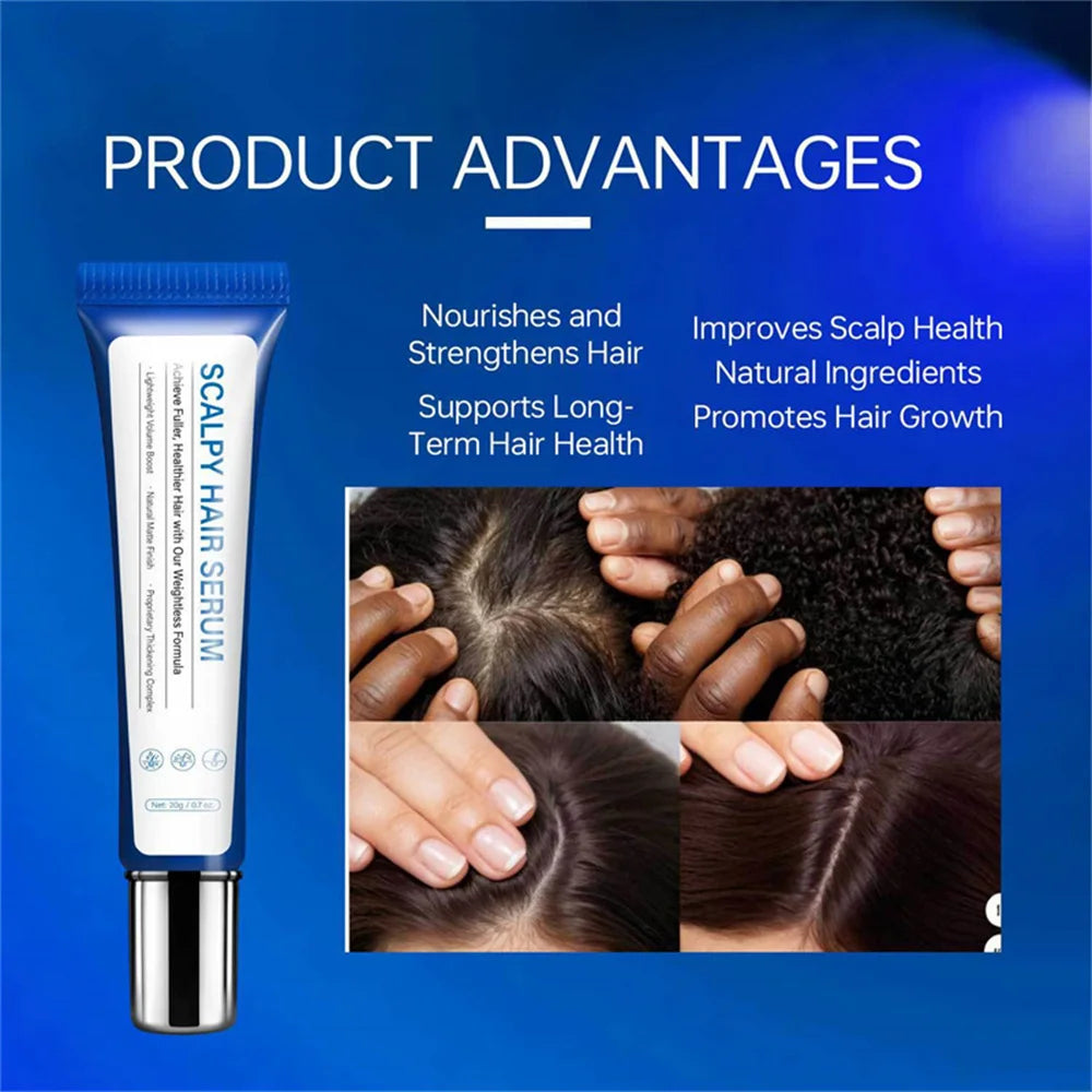 Fast Hair Growth Serum Hair Regrowth Essential Oil Anti Hair Loss Repair Damaged Scalp Women Men Anti Baldness Hair Growth Care