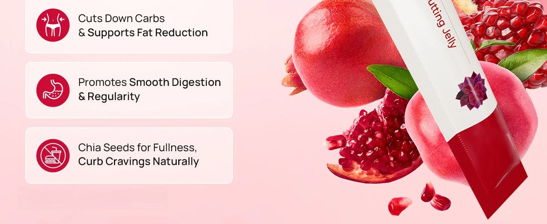 Pomegranate Jelly Sticks 25g X10 Garcinia Cambogia Chia Seed Fiber Collagen Daily Care GMP Certified Korean Dietary Supplement