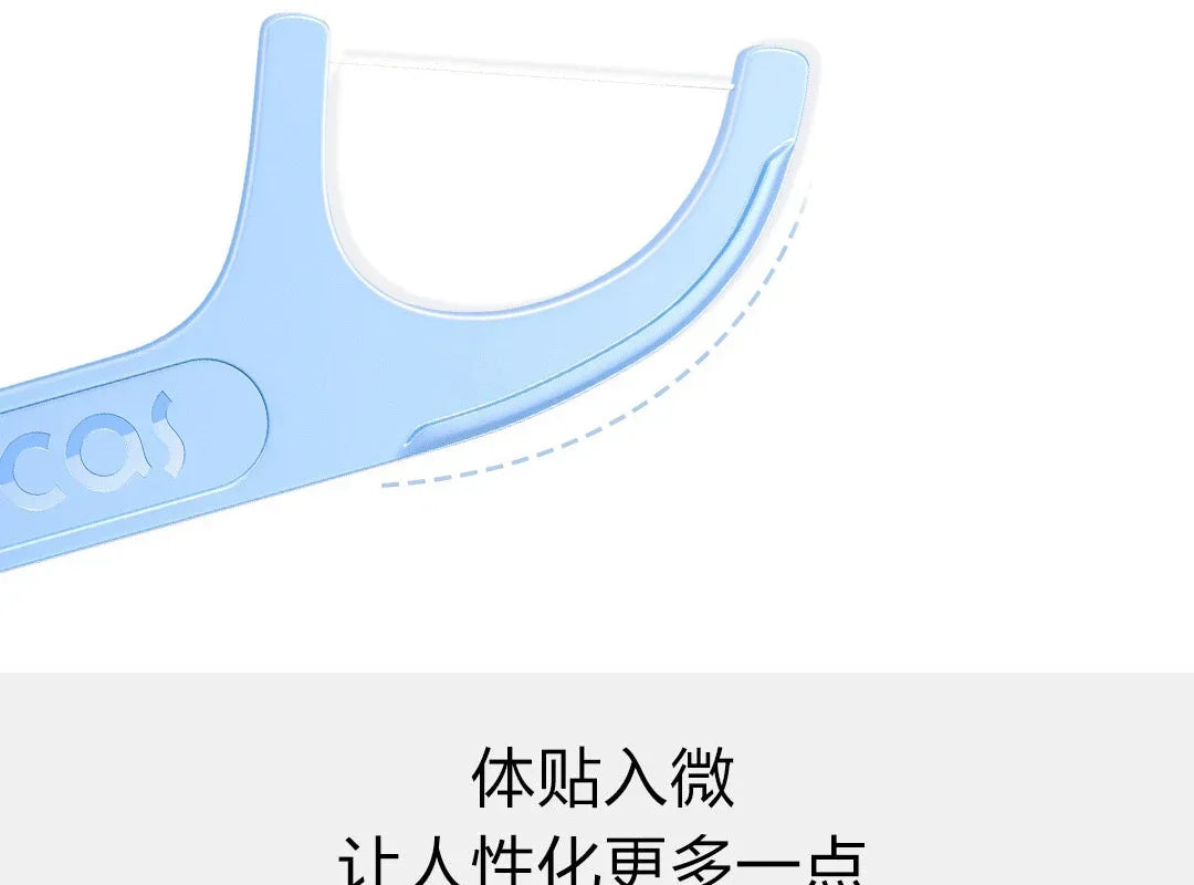 Youpin SOOCAS Professional Dental Flosser Ergonomic Design Food Grade Polymer Fiber Scrape Tongue Coating Clean Teeth Gaps