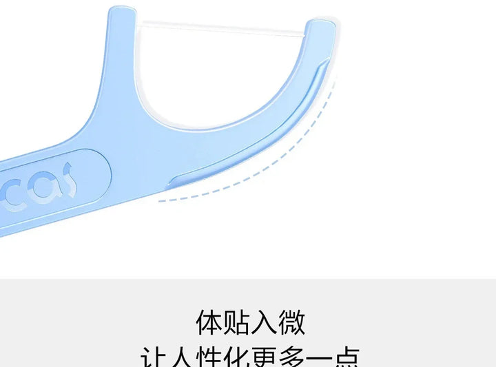 Youpin SOOCAS Professional Dental Flosser Ergonomic Design Food Grade Polymer Fiber Scrape Tongue Coating Clean Teeth Gaps