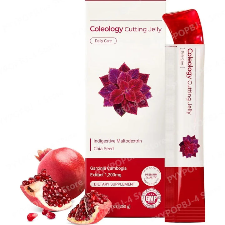Pomegranate Jelly Sticks 25g X10 Garcinia Cambogia Chia Seed Fiber Collagen Daily Care GMP Certified Korean Dietary Supplement