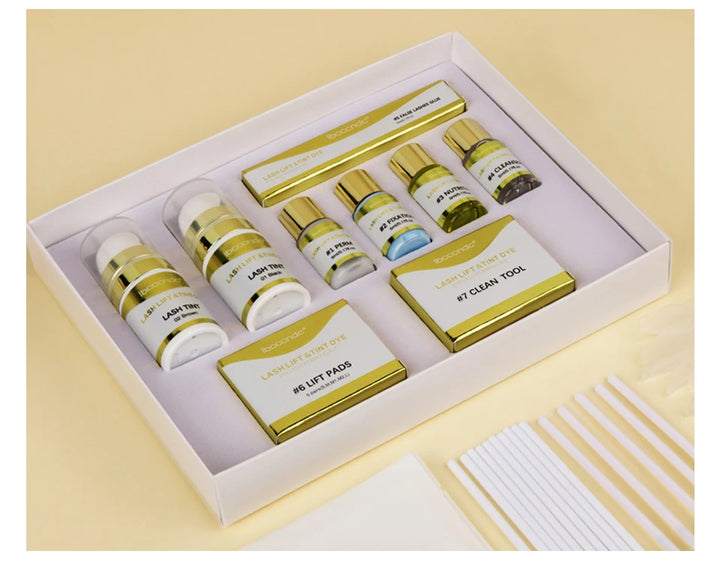 Semi-permanent Brow or Lash Lift and Tint Kit Professional Brow Lamination Eyelash Lifting Perming Lashes Dye Eyes Makeup