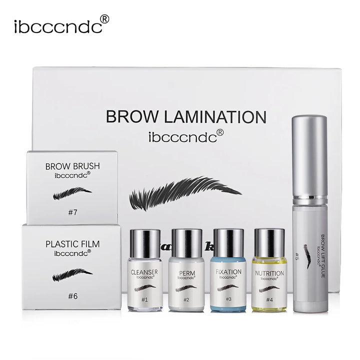 Brow Lamination Kit Professional Home Beauty Eyebrow Perming Kit DIY Eyebrow Shaping Setting Perming Shaping Set Makeup Tools