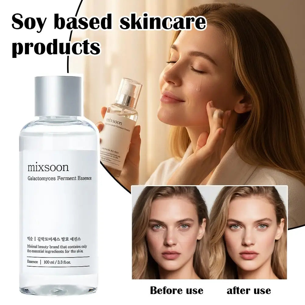 For Mixsoon Set Bean Cream SPF50 Sunscreen Centella Cleanser, Soy Extract Hydrating Soothing Nourishing Skin Care