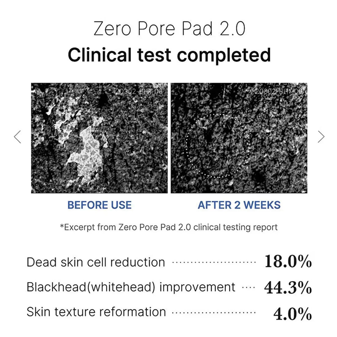 Medicube ZERO PORE PAD 2.0,Pre-Soaked Dual-Texture Cotton,Moisturizing & Calming Formula,Korean Skincare,K-Beauty,Korean Makeup