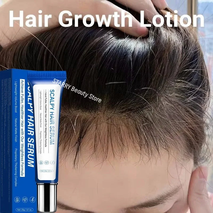 Fast Hair Growth Serum Hair Regrowth Essential Oil Anti Hair Loss Repair Damaged Scalp Women Men Anti Baldness Hair Growth Care