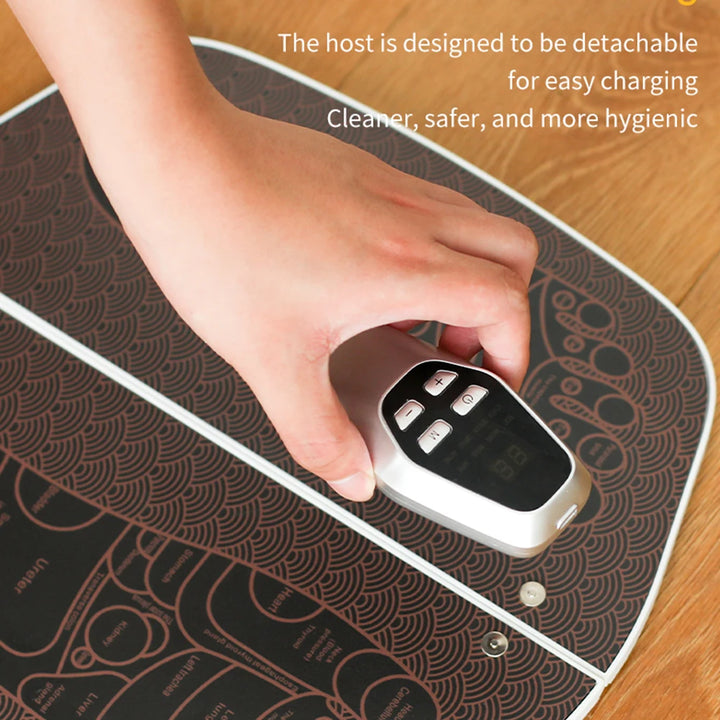Foot Massage Machine Foot Massager Pulse Micro Current Foot Massager Foot Massage Pad Muscle Stimulator  Sandalias Beauty Health