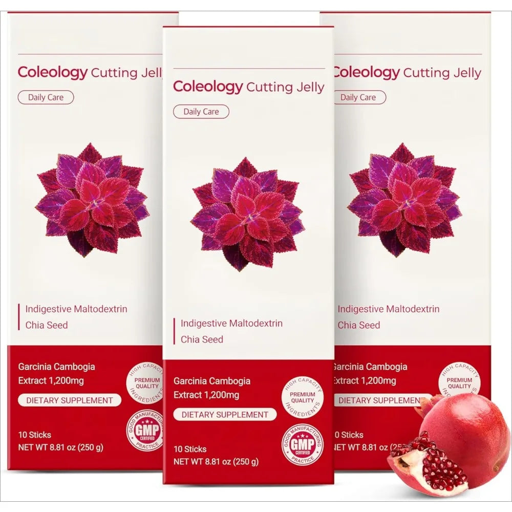Pomegranate Jelly Sticks 25g X10 Garcinia Cambogia Chia Seed Fiber Collagen Daily Care GMP Certified Korean Dietary Supplement