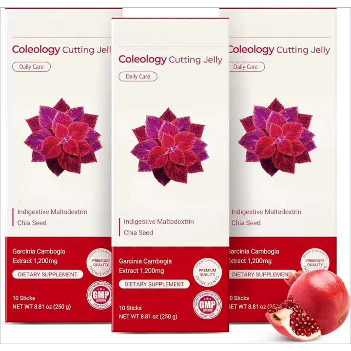 Pomegranate Jelly Sticks 25g X10 Garcinia Cambogia Chia Seed Fiber Collagen Daily Care GMP Certified Korean Dietary Supplement