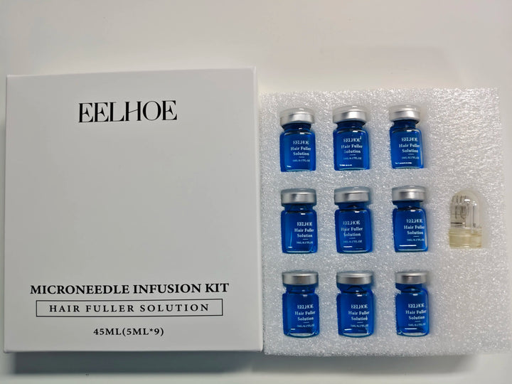 Micro Hair Regrowth Kit for Fuller, Thicker-Looking, Healthier Hair Solution Scalp Nourishing Serum Scalp Care Kit