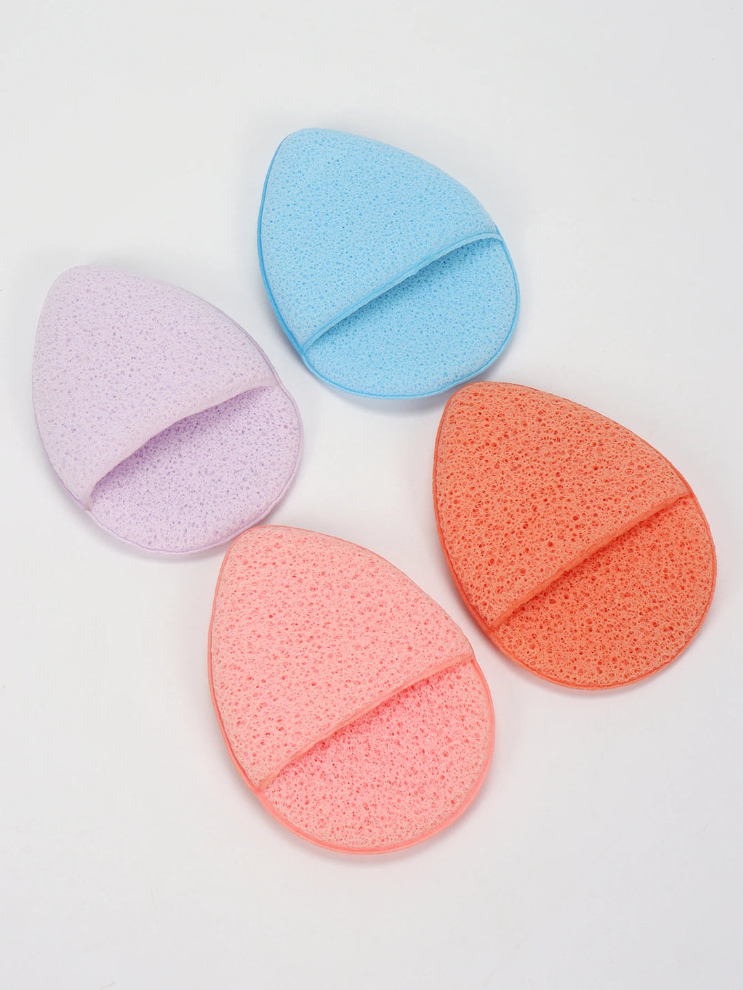 Random Color Gloves, Pack of 4/6/8/12/16/24 Pieces Gentle Facial Sponge That Removes Deep Impurities and Cosmetics That Cause Acne and Blackheads, Reusable and Exfoliating.