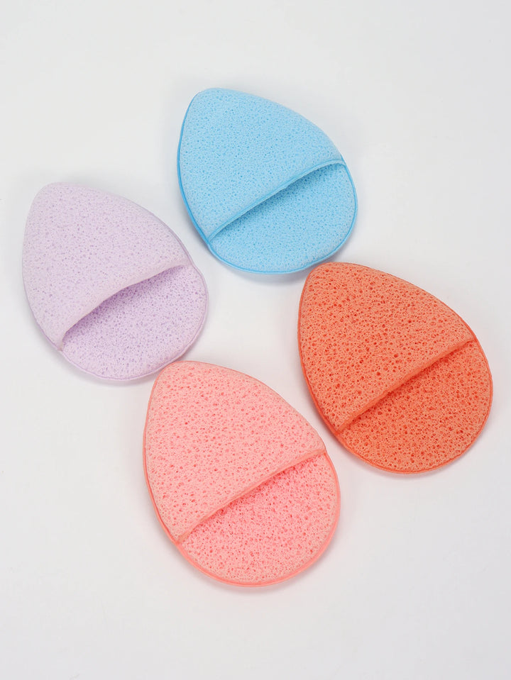Random Color Gloves, Pack of 4/6/8/12/16/24 Pieces Gentle Facial Sponge That Removes Deep Impurities and Cosmetics That Cause Acne and Blackheads, Reusable and Exfoliating.